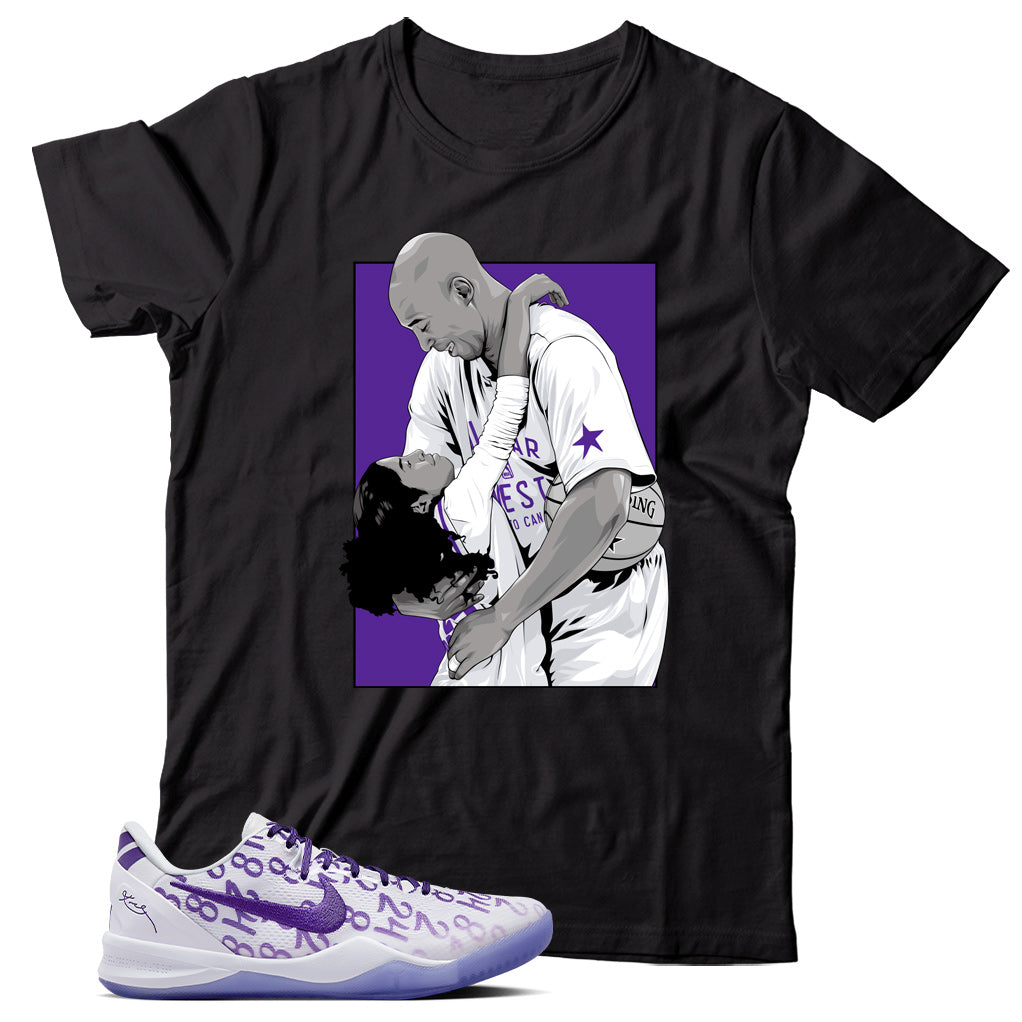 Kobe 8 Court Purple shirt