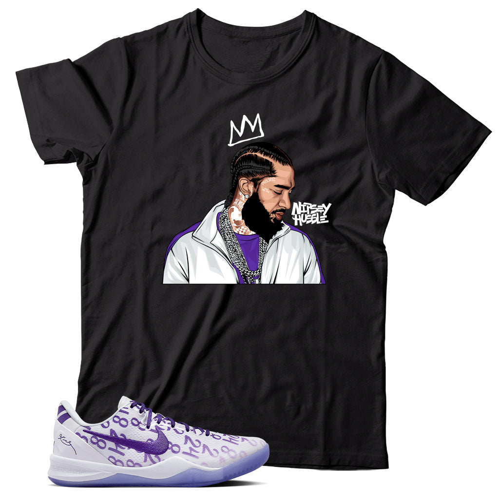 Kobe 8 Court Purple shirt