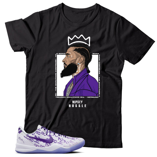Kobe 8 Court Purple shirt