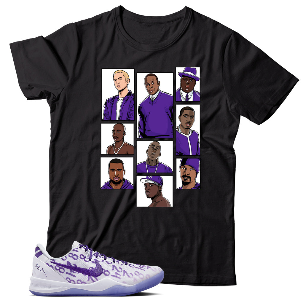 Kobe 8 Court Purple shirt