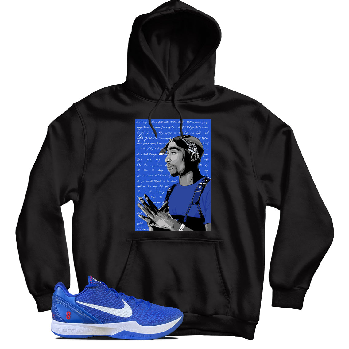 Kobe 6 Protro Dodgers hoodie