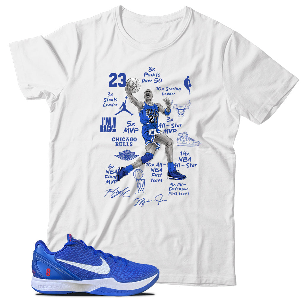 Kobe 6 Protro Dodgers shirt