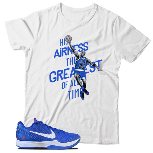 Kobe 6 Protro Dodgers shirt