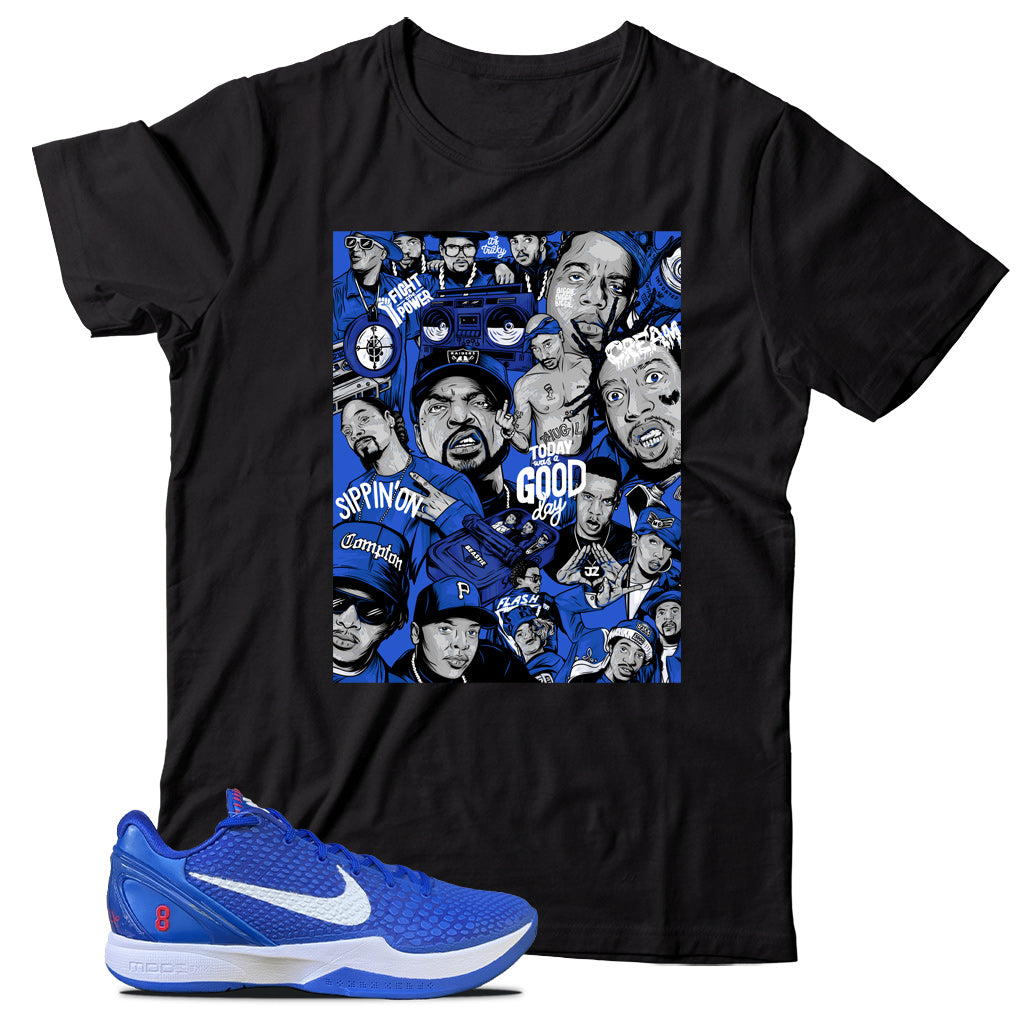 Kobe 6 Protro Dodgers shirt