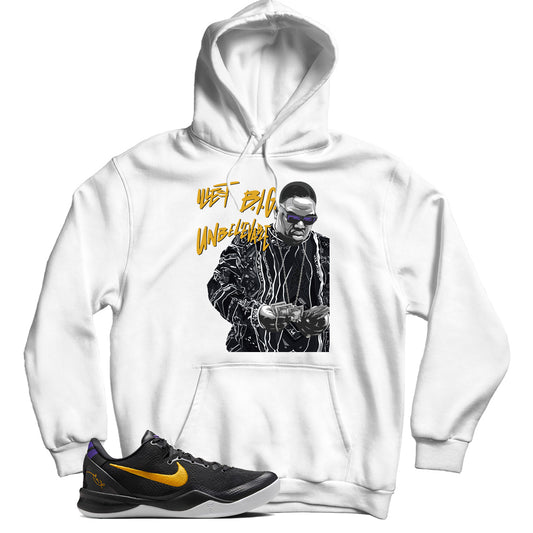 Kobe 8 Protro Lakers Away hoodie