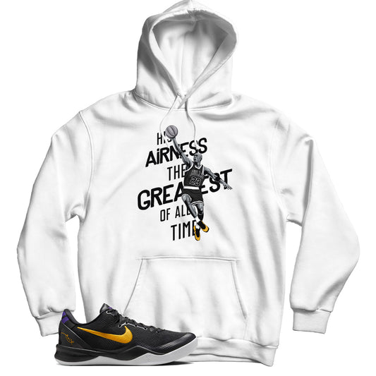 Kobe 8 Protro Lakers Away hoodie