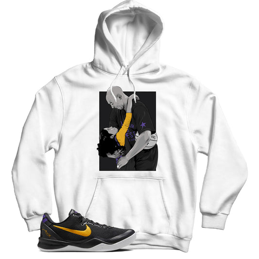 Kobe 8 Protro Lakers Away hoodie