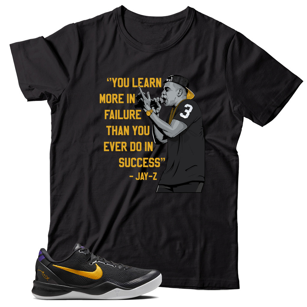 Kobe 8 Protro Lakers Away shirt