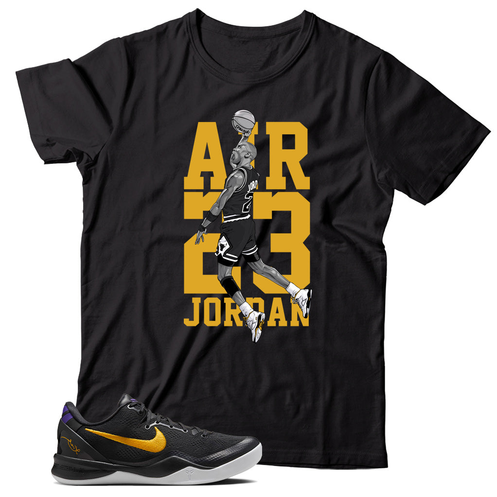 Kobe 8 Protro Lakers Away shirt