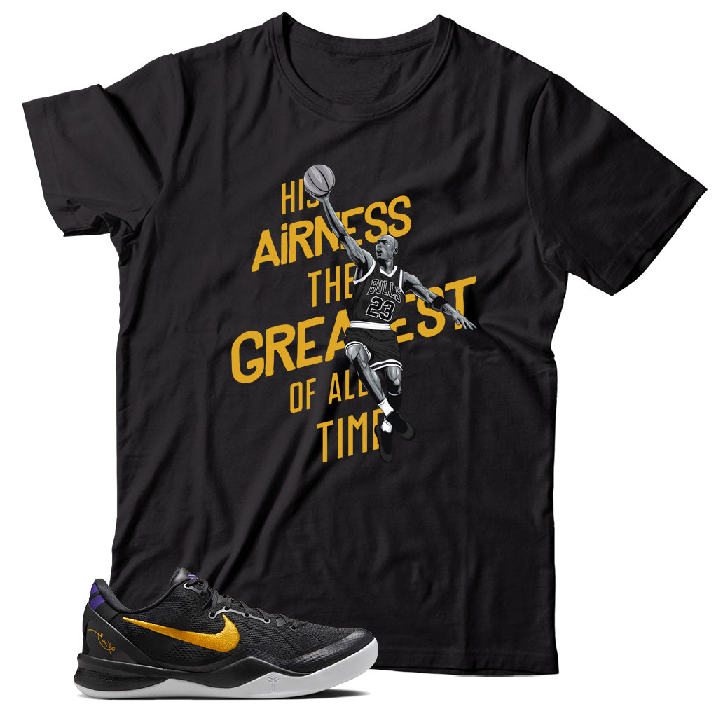 Kobe 8 Protro Lakers Away shirt