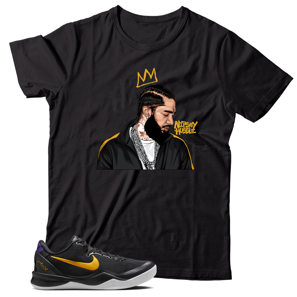 Kobe 8 Protro Lakers Away shirt