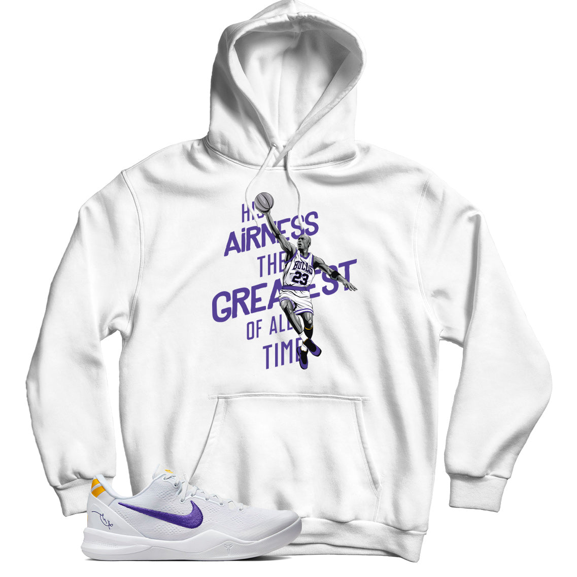 Kobe 8 Protro Lakers Home hoodie