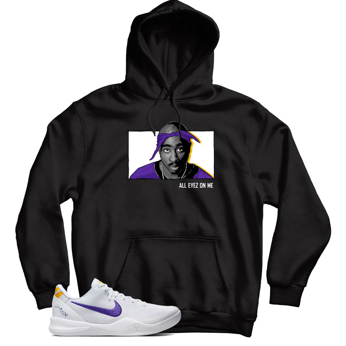 Kobe 8 Protro Lakers Home hoodie