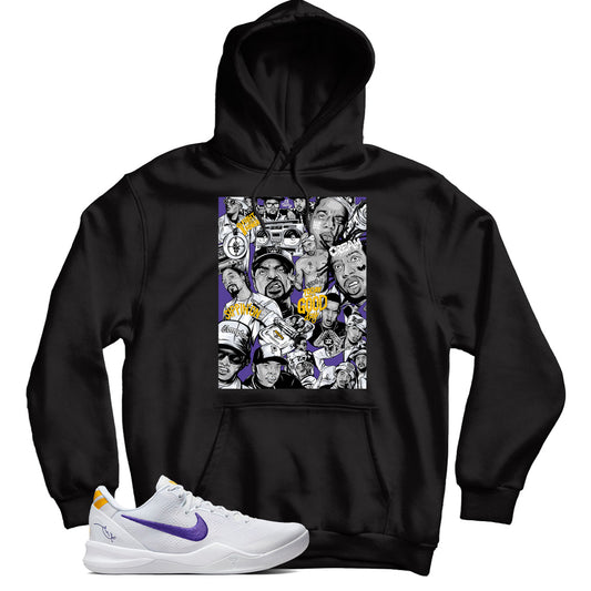 Kobe 8 Protro Lakers Home hoodie