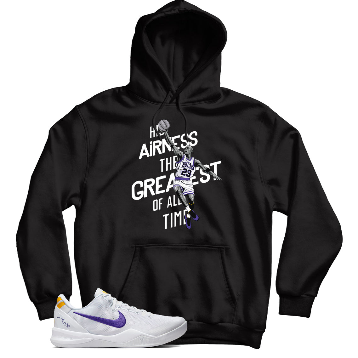 Kobe 8 Protro Lakers Home hoodie