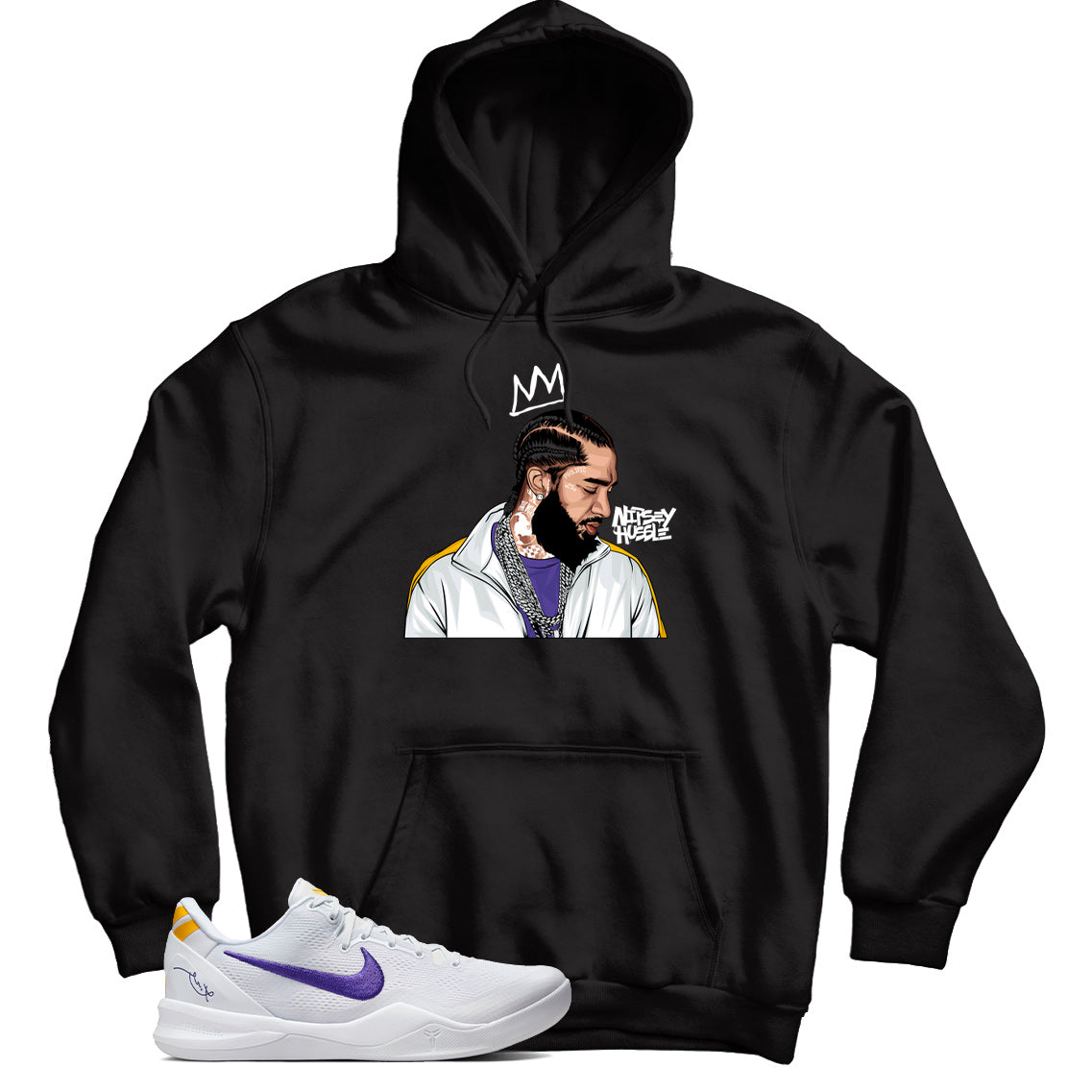 Kobe 8 Protro Lakers Home hoodie