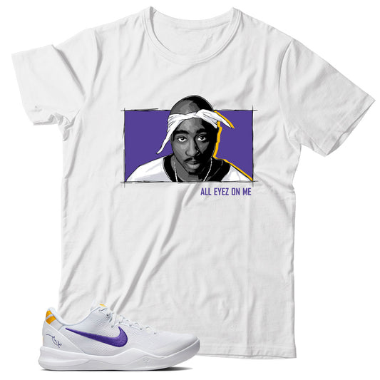 Kobe 8 Protro Lakers Home shirt