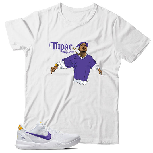 Kobe 8 Protro Lakers Home shirt