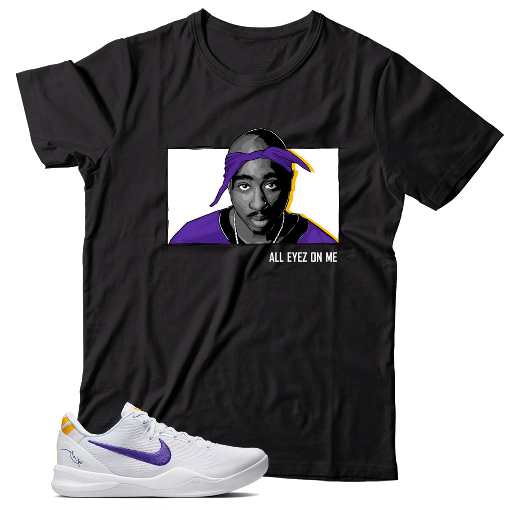 Kobe 8 Protro Lakers Home shirt