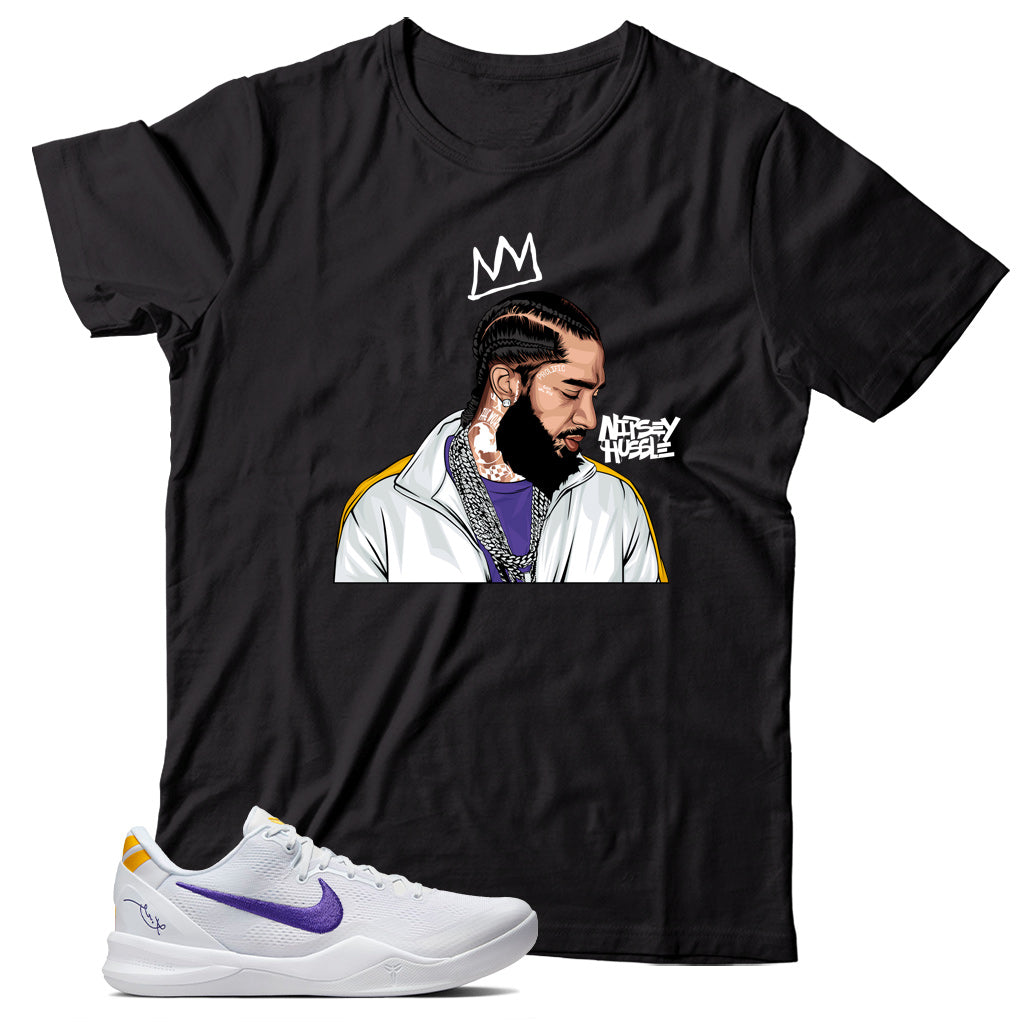 Kobe 8 Protro Lakers Home shirt