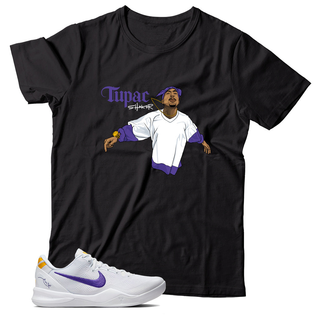 Kobe 8 Protro Lakers Home shirt