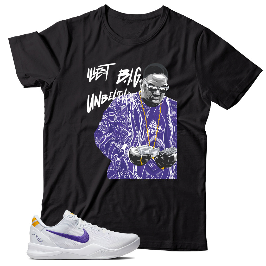 Kobe 8 Protro Lakers Home shirt