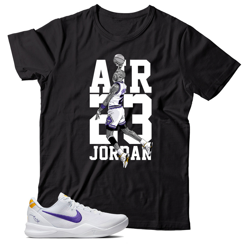 Kobe 8 Protro Lakers Home shirt