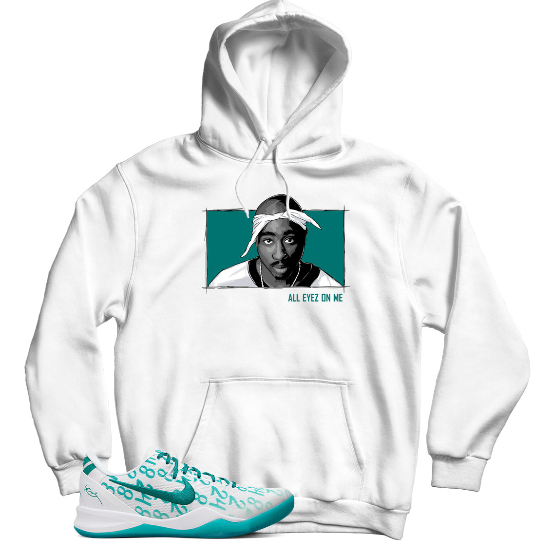 Kobe 8 Protro Radiant Emerald hoodie