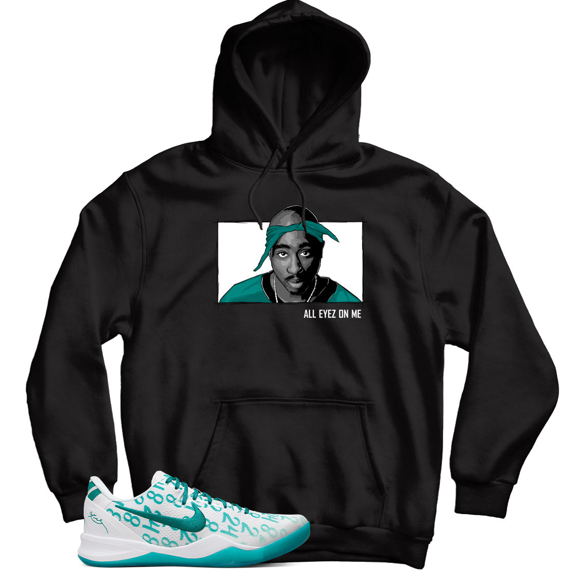 Kobe 8 Protro Radiant Emerald hoodie