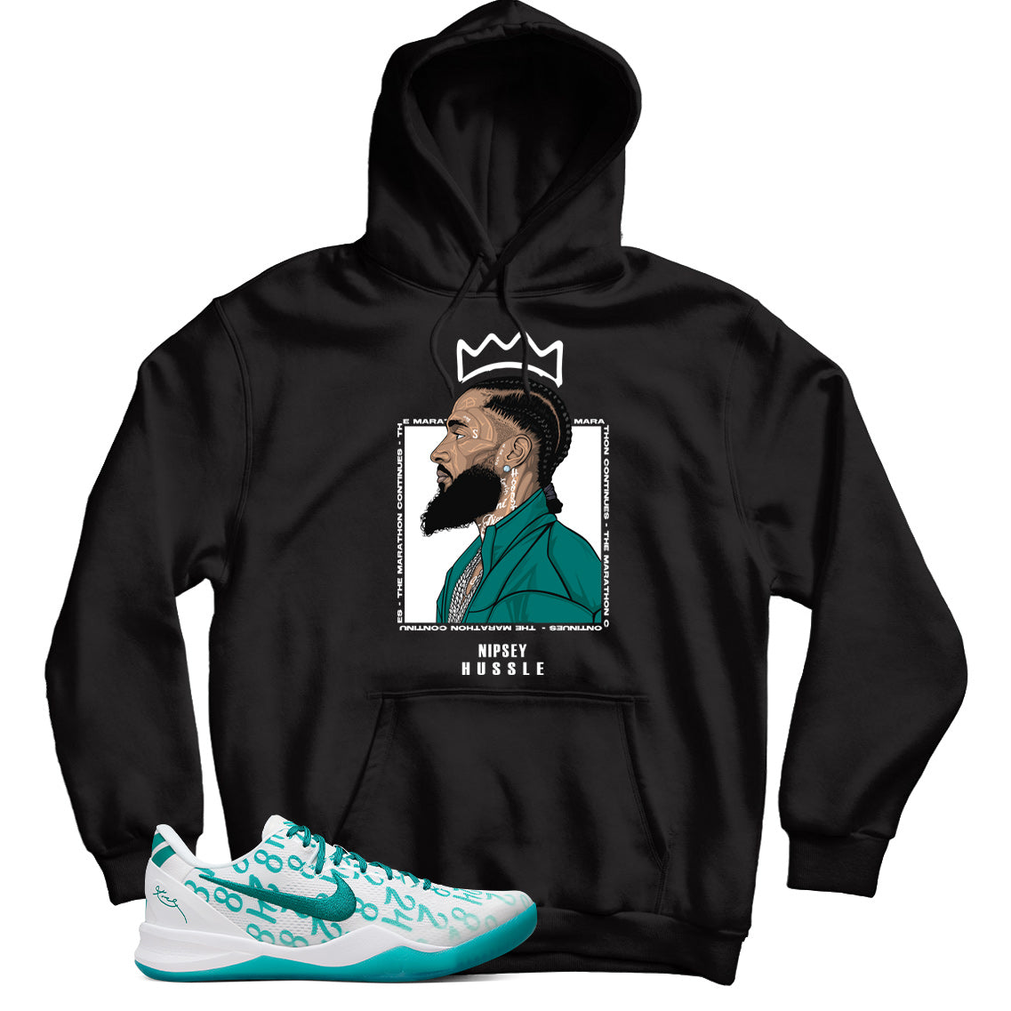 Kobe 8 Radiant Emerald hoodie