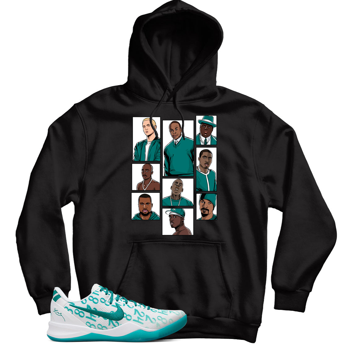 Kobe 8 Radiant Emerald hoodie