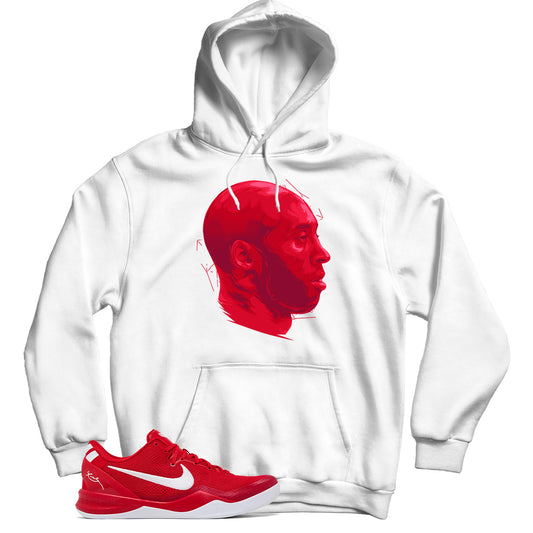 Kobe 8 Protro University Red hoodie