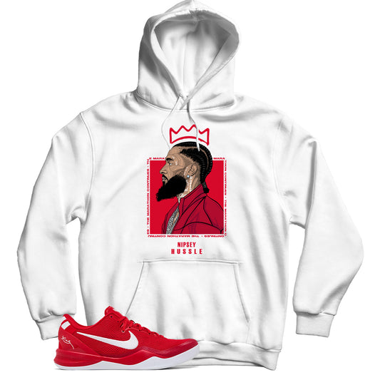 Kobe 8 Protro University Red hoodie