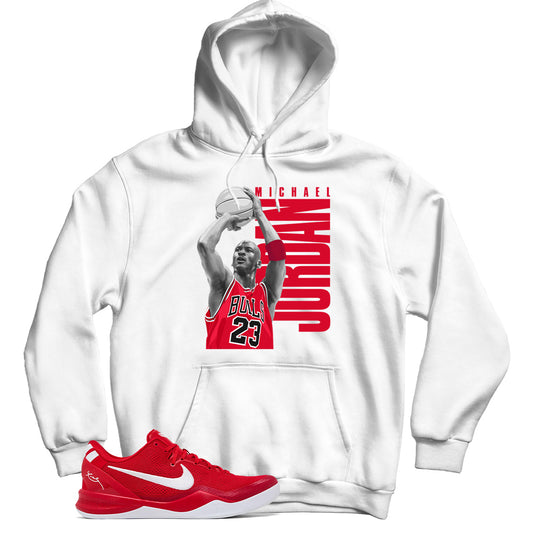 Kobe 8 Protro University Red hoodie