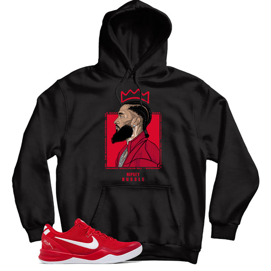 Kobe 8 Protro University Red hoodie