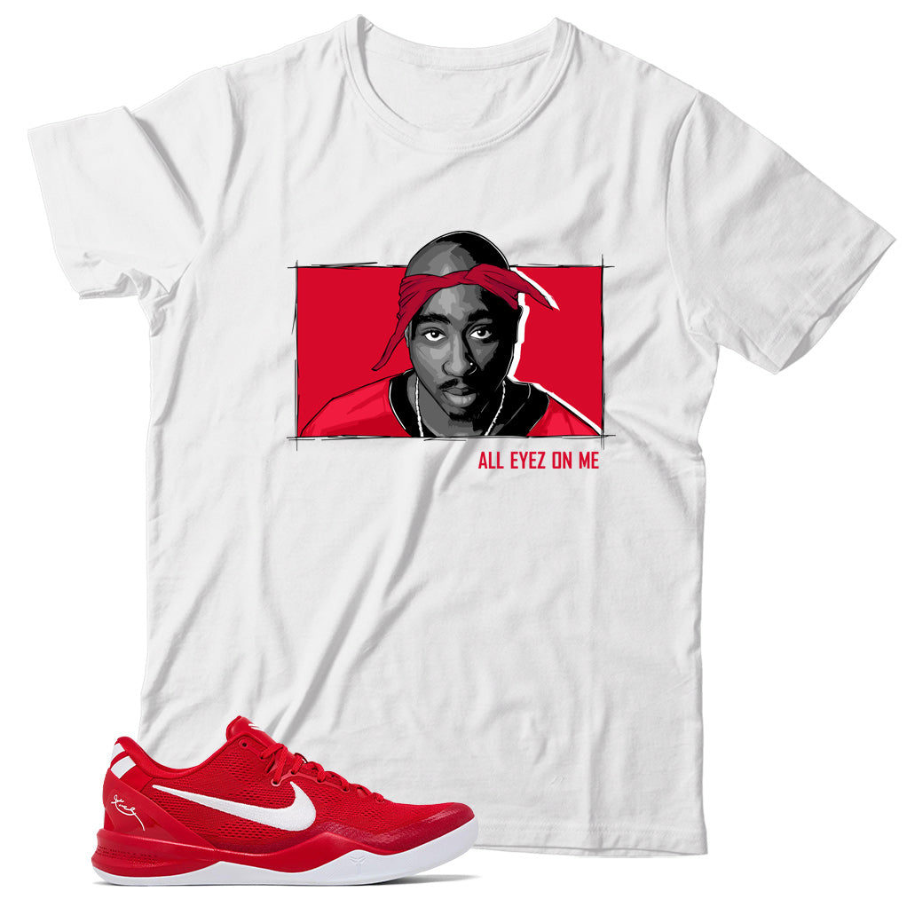 Shirt Match Kobe 8 Protro University Red