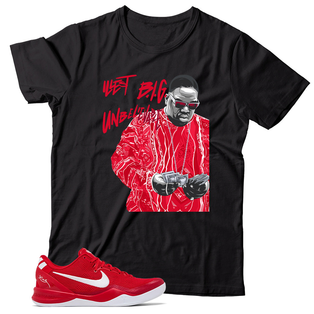 Shirt Match Kobe 8 Protro University Red