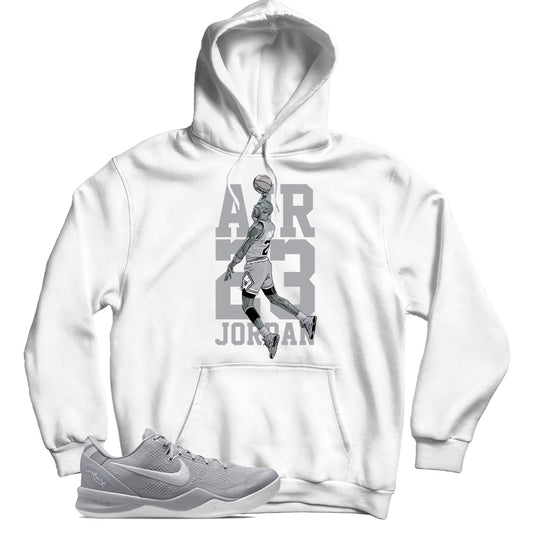 Kobe 8 Protro Wolf Grey hoodie