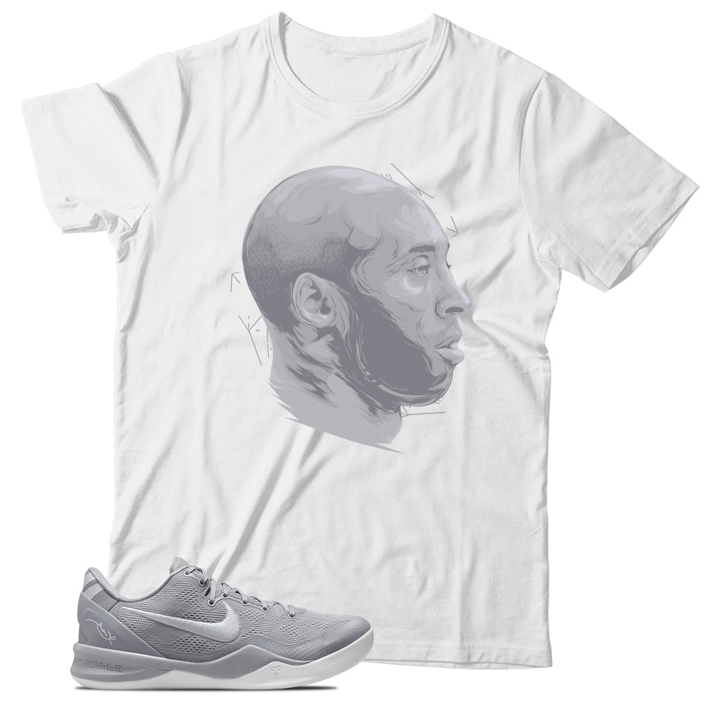 Kobe 8 Protro Wolf Grey shirt