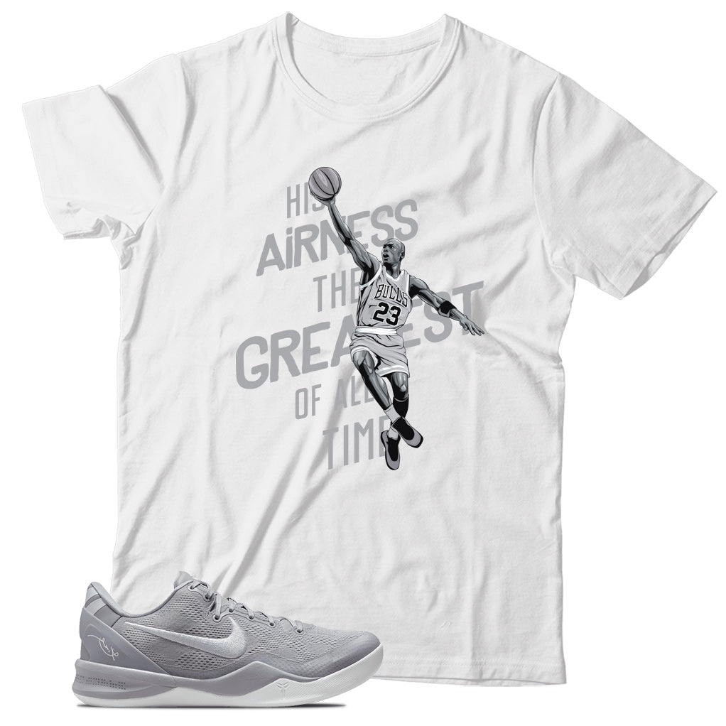 Kobe 8 Protro Wolf Grey shirt