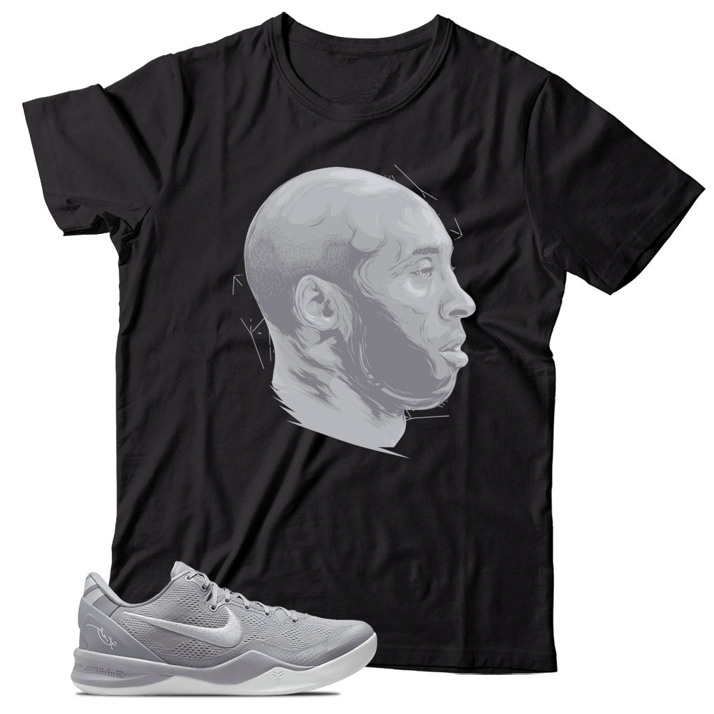 Kobe 8 Protro Wolf Grey shirt