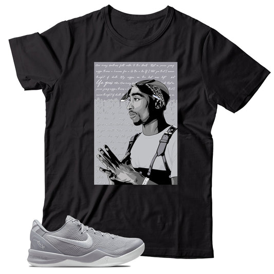 Shirt Match Kobe 8 Protro Wolf Grey