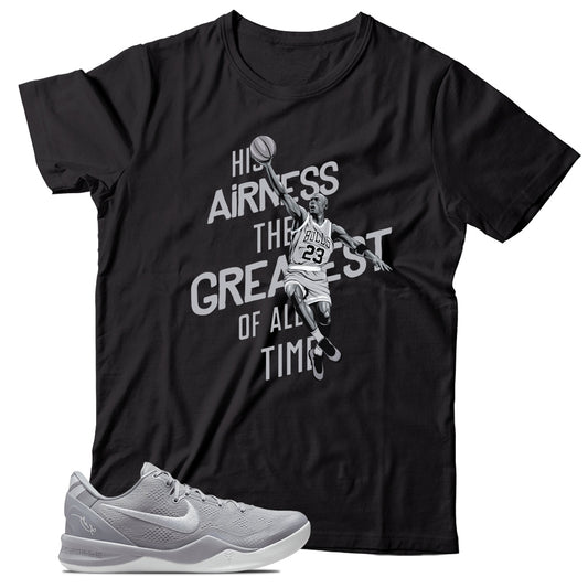 Kobe 8 Protro Wolf Grey shirt