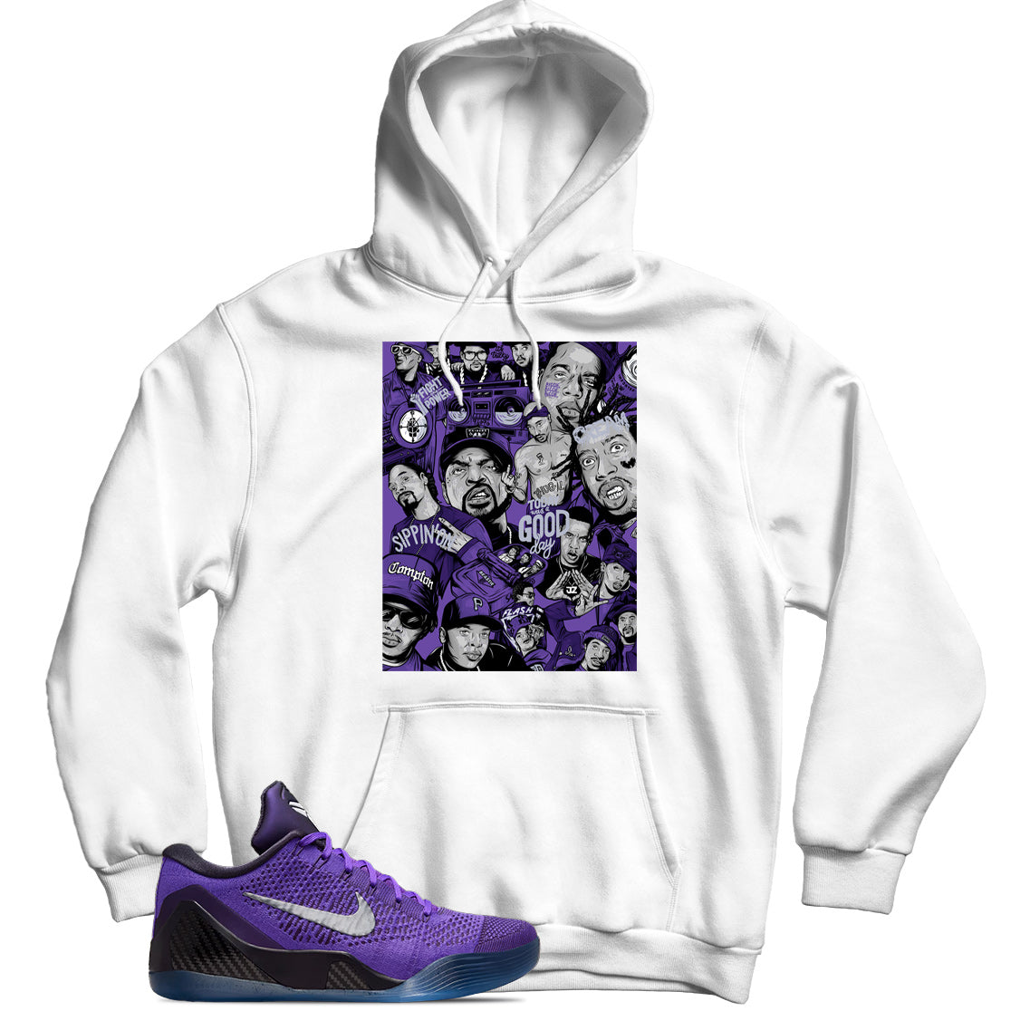 Kobe 9 Elite Low Protro Moonwalker hoodie