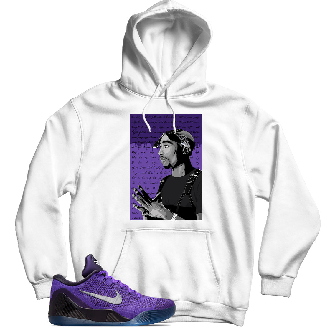 Kobe 9 Elite Low Protro Moonwalker hoodie