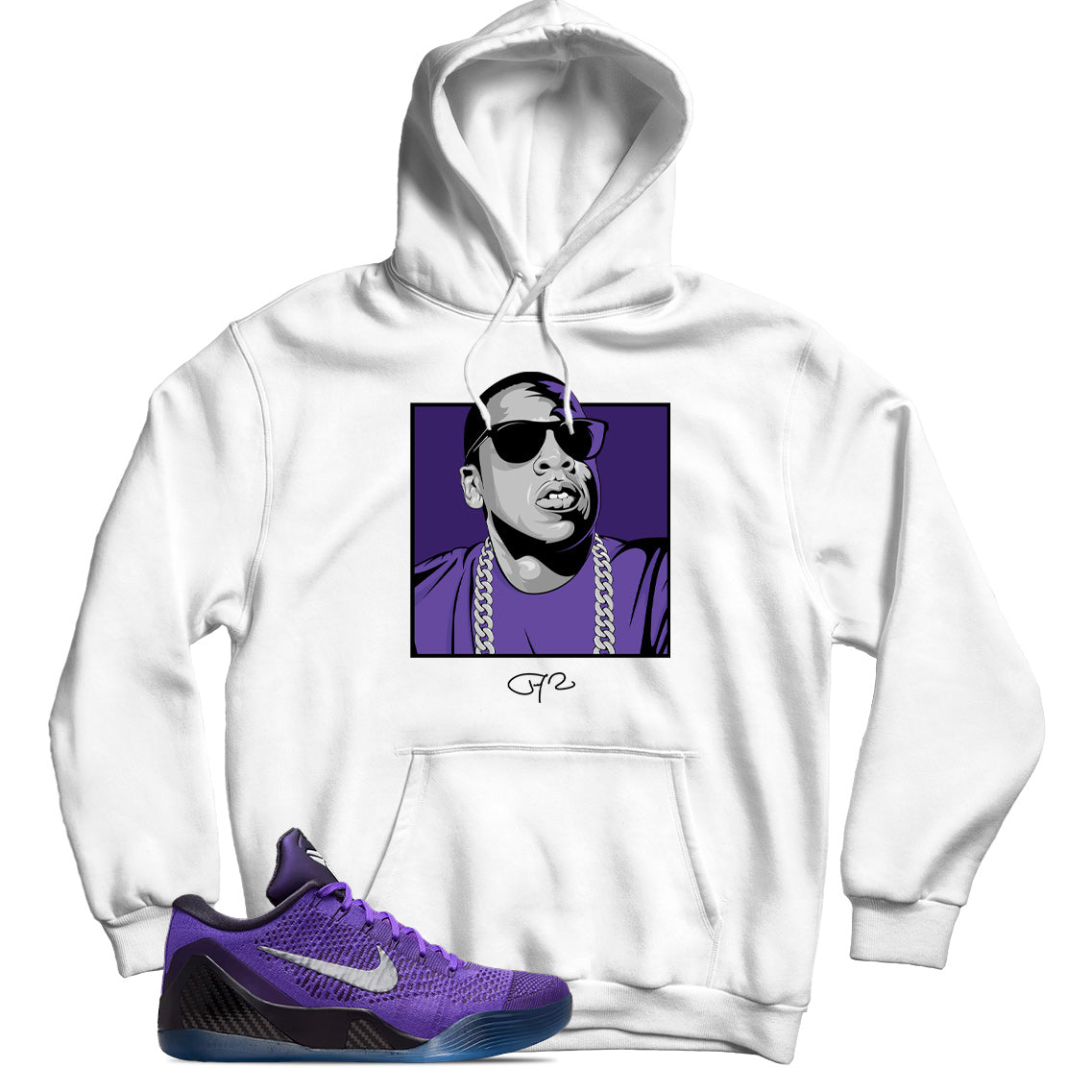 Kobe 9 Elite Low Protro Moonwalker hoodie