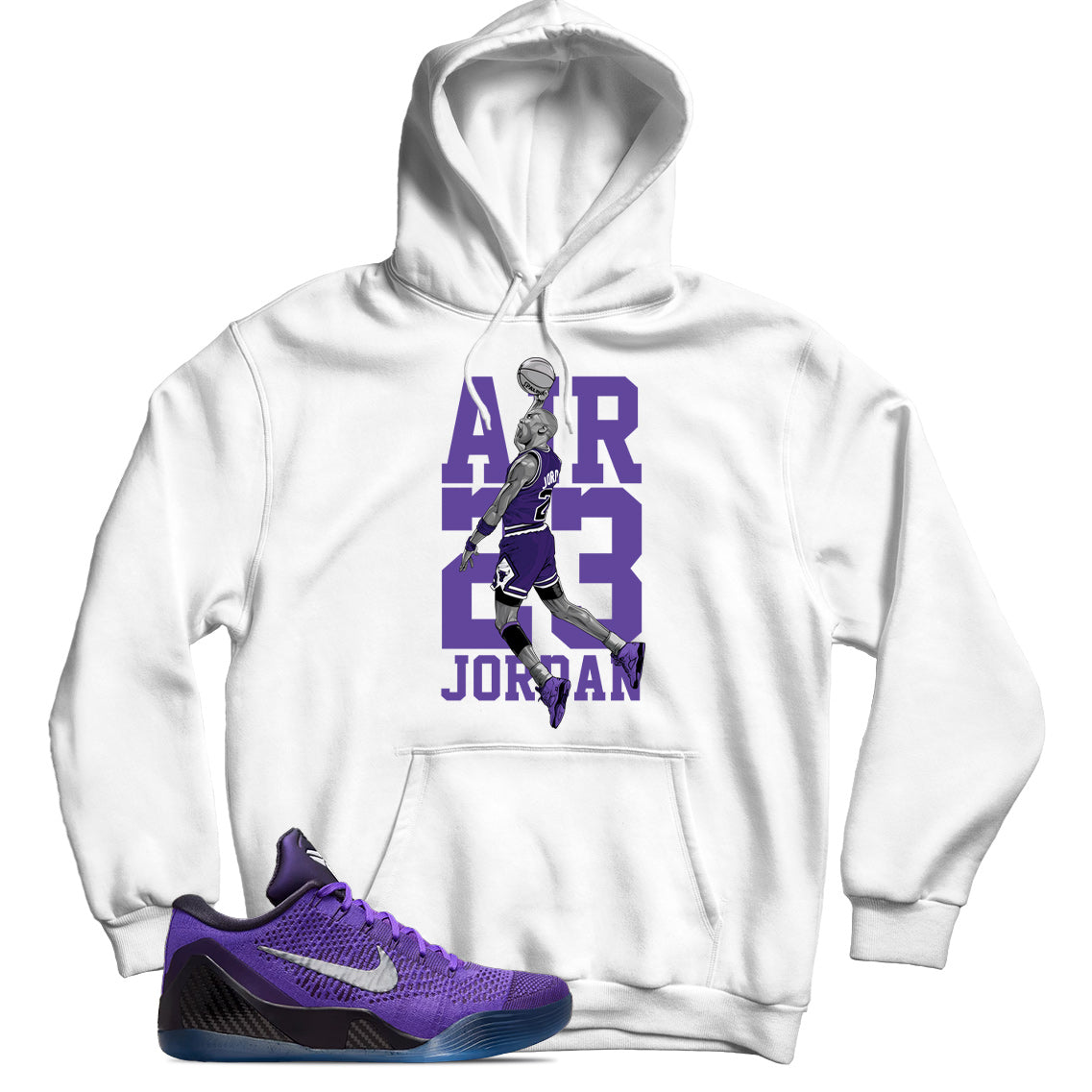 Kobe 9 Elite Low Protro Moonwalker hoodie