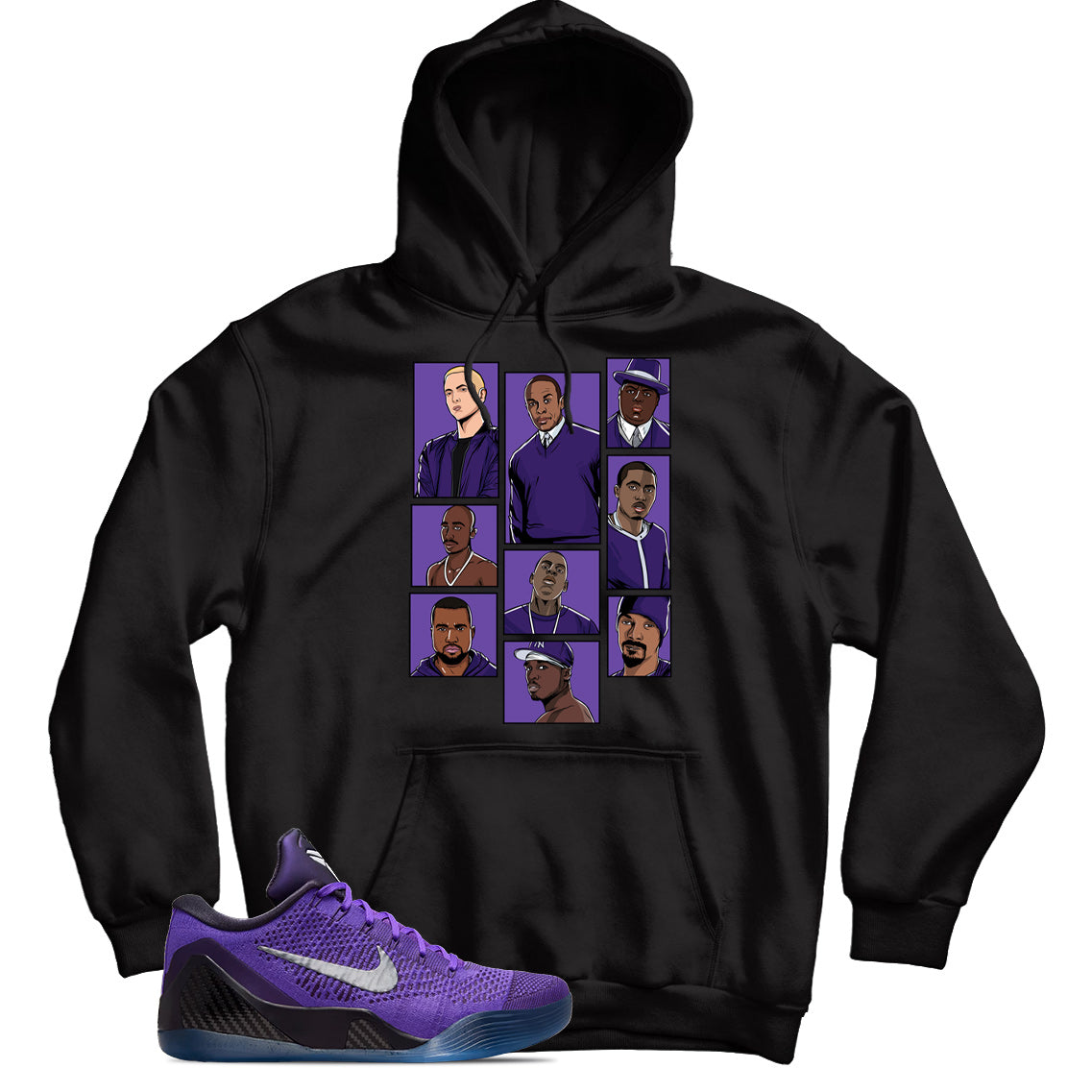 Kobe 9 Elite Low Protro Moonwalker hoodie