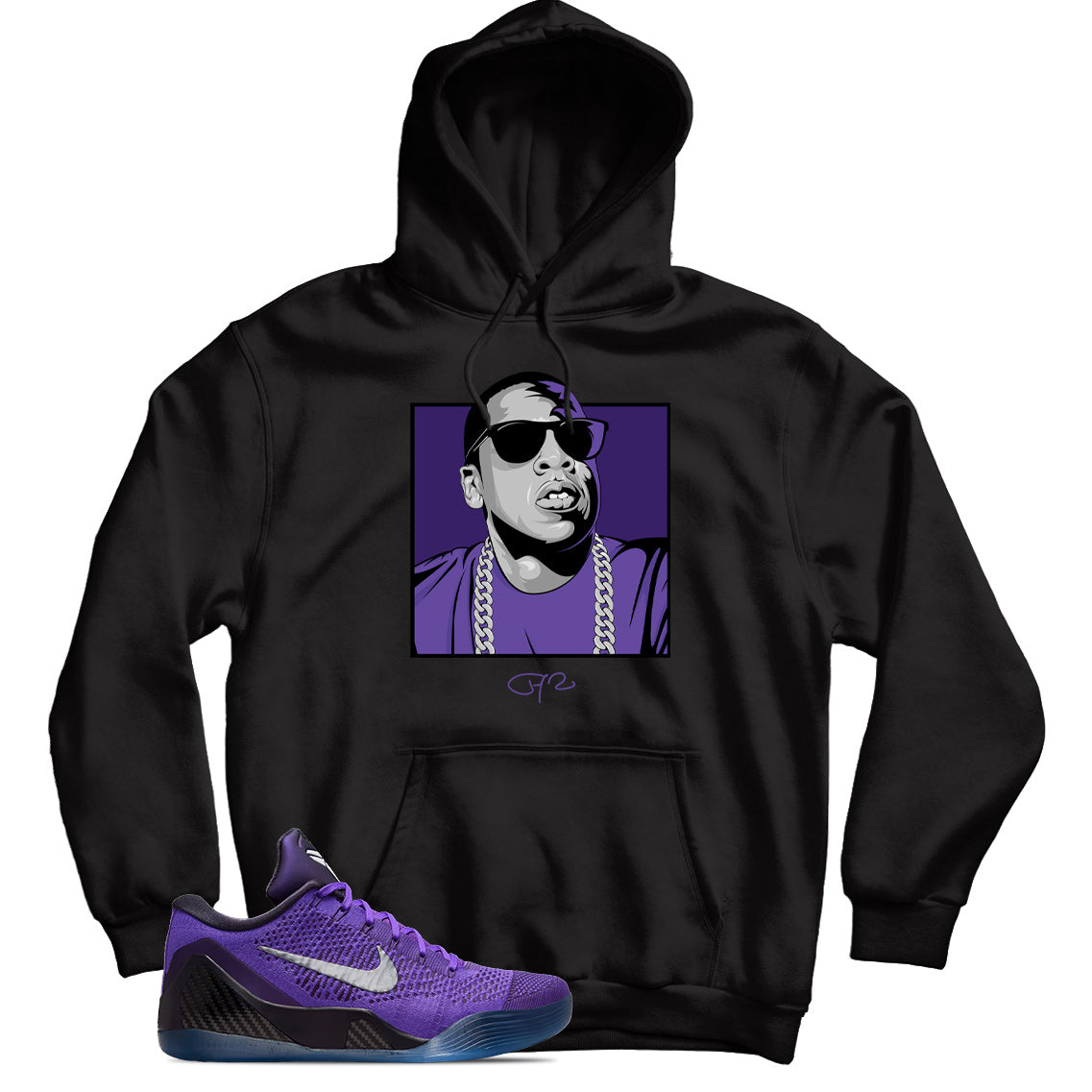 Kobe 9 Elite Low Protro Moonwalker hoodie
