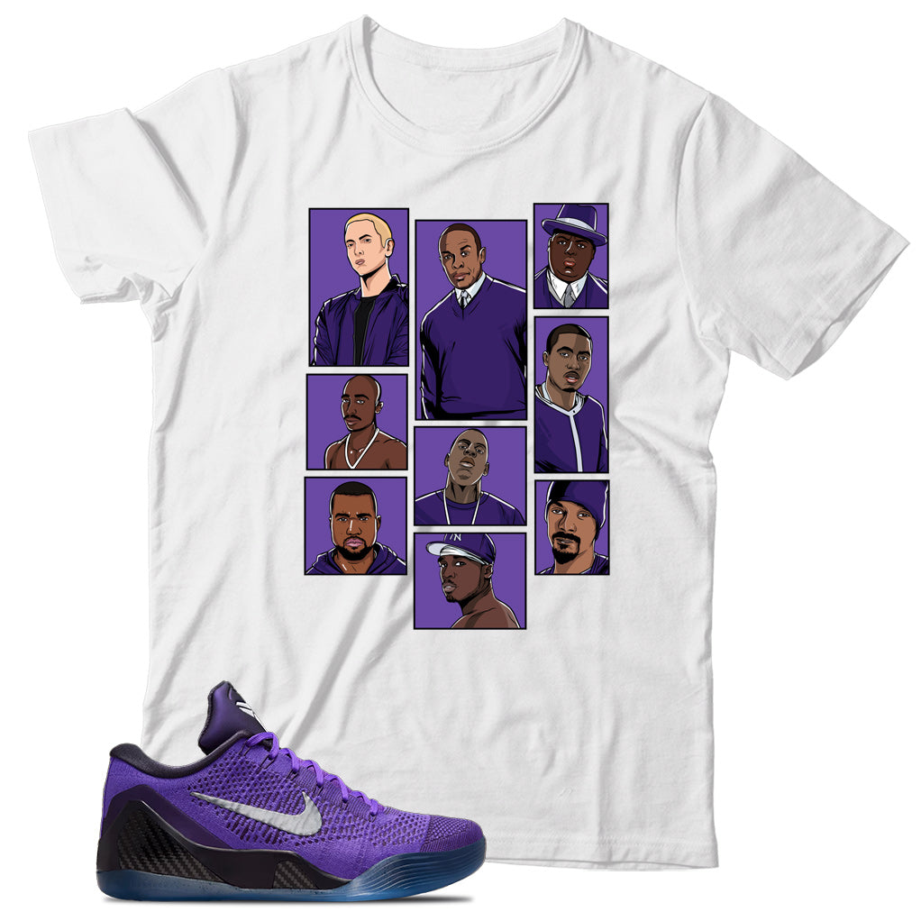 Kobe 9 Elite Low Protro Moonwalker shirt